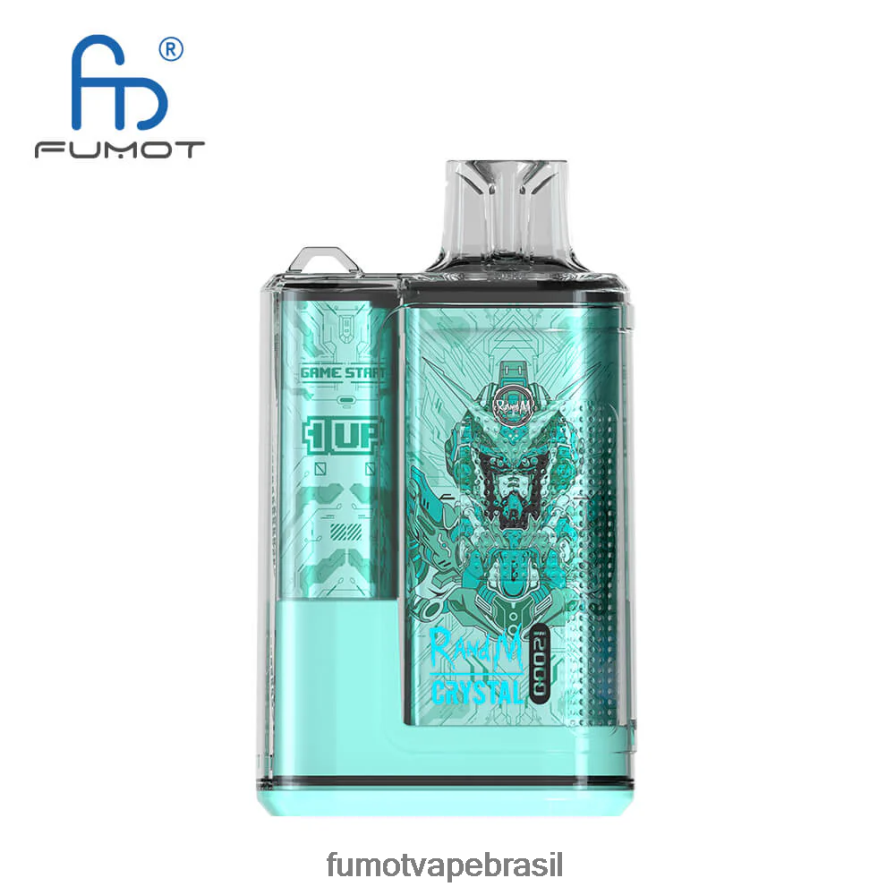 Fumot Flavors | gelo de uva R2X2R6268 1 peça - 12000 caixa vape descartável 20ml Fumot Crystal