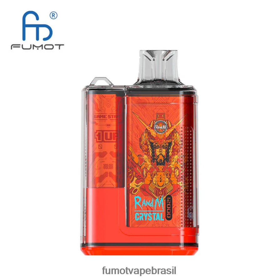 Fumot Flavors | gelo de uva R2X2R6268 1 peça - 12000 caixa vape descartável 20ml Fumot Crystal
