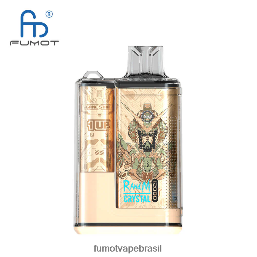 Fumot Flavors | gelo de uva R2X2R6268 1 peça - 12000 caixa vape descartável 20ml Fumot Crystal