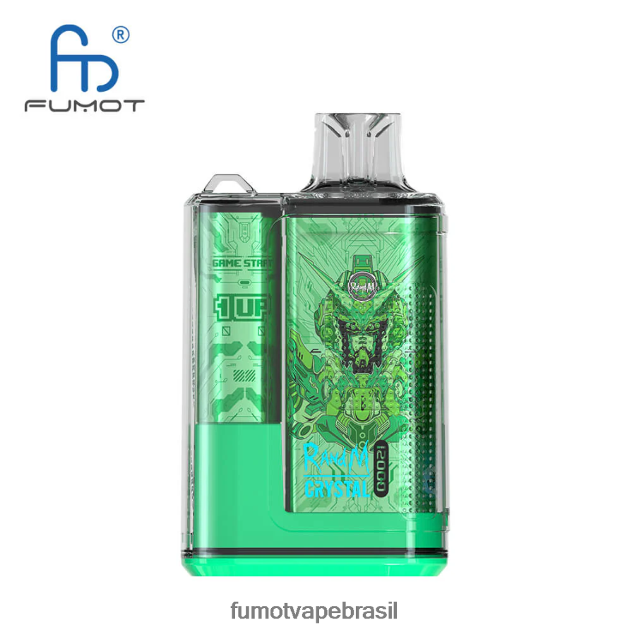 Fumot Flavors | gelo de uva R2X2R6268 1 peça - 12000 caixa vape descartável 20ml Fumot Crystal
