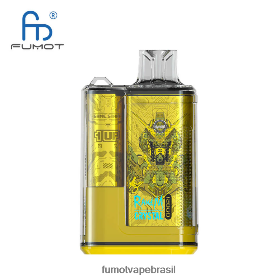 Fumot Flavors | gelo de uva R2X2R6268 1 peça - 12000 caixa vape descartável 20ml Fumot Crystal