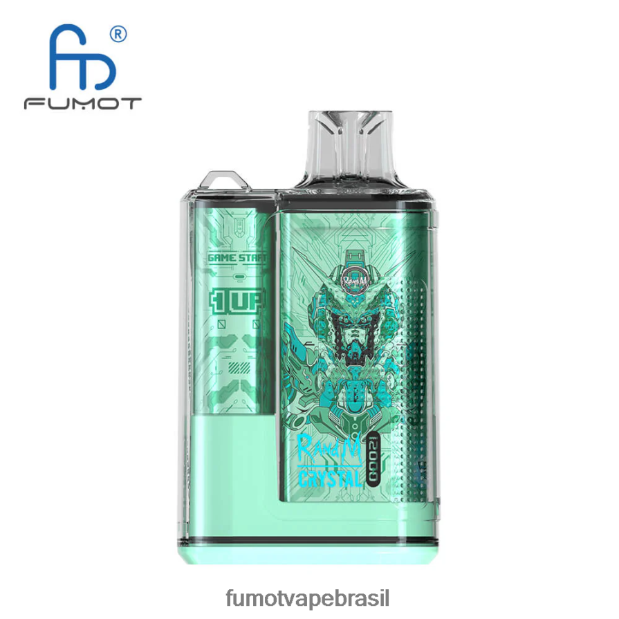 Fumot Flavors | gelo de uva R2X2R6268 1 peça - 12000 caixa vape descartável 20ml Fumot Crystal