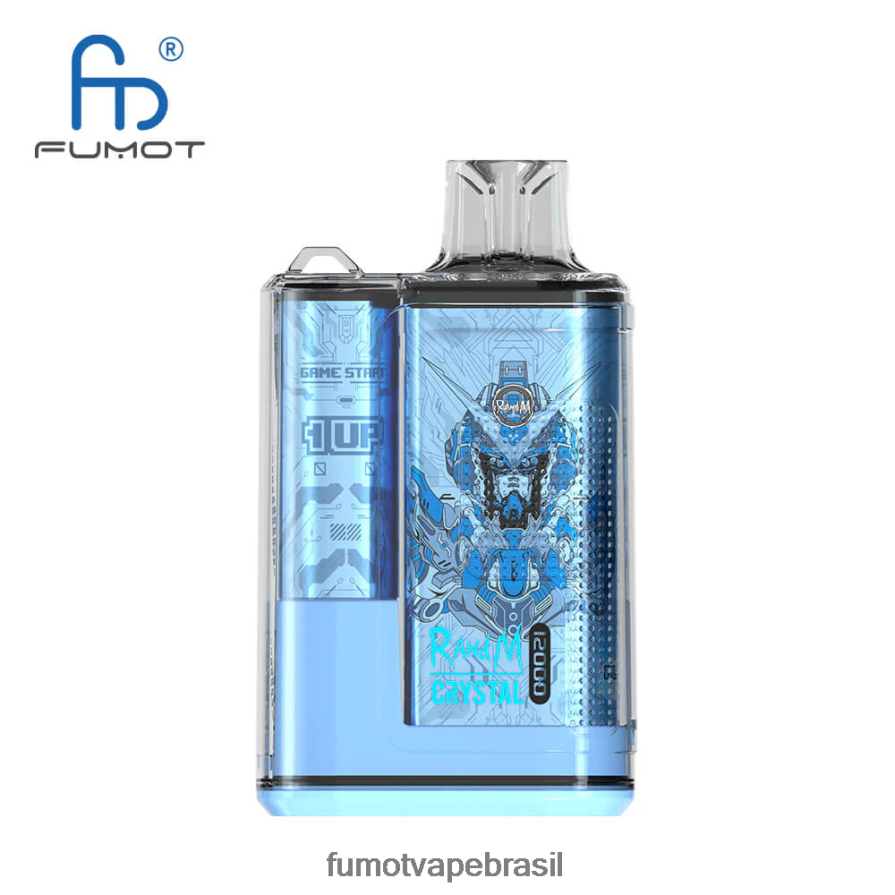 Fumot Flavors | gelo de uva R2X2R6268 1 peça - 12000 caixa vape descartável 20ml Fumot Crystal