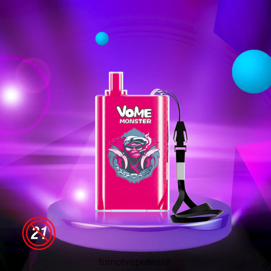 Fumot Disposable Vape | kiwi maracujá goiaba R2X2R6430 10.000 dispositivos vape pod descartáveis ​​- 20ml (1 peça) Fumot Vome Monster