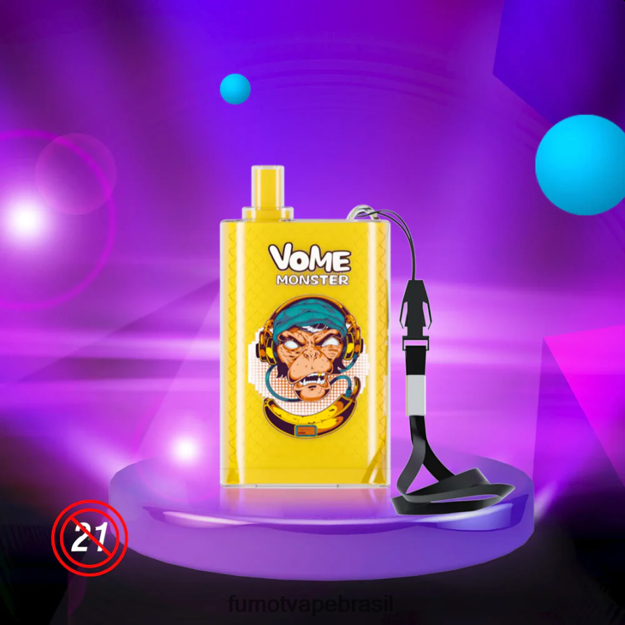 Fumot Disposable Vape | kiwi maracujá goiaba R2X2R6430 10.000 dispositivos vape pod descartáveis ​​- 20ml (1 peça) Fumot Vome Monster