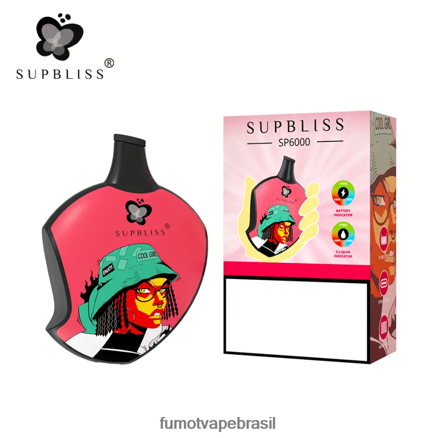 Fumot Disposable Vape | doce arco-íris R2X2R6460 cápsula vape descartável sp6000 - 12ml (1 peça) Fumot Supbliss