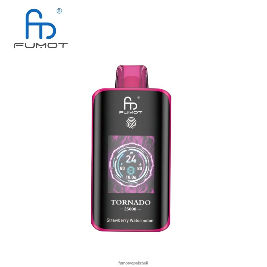 Fumot Store | Fumot Tornado 25.000 vapores descartáveis melancia morango J868VX16
