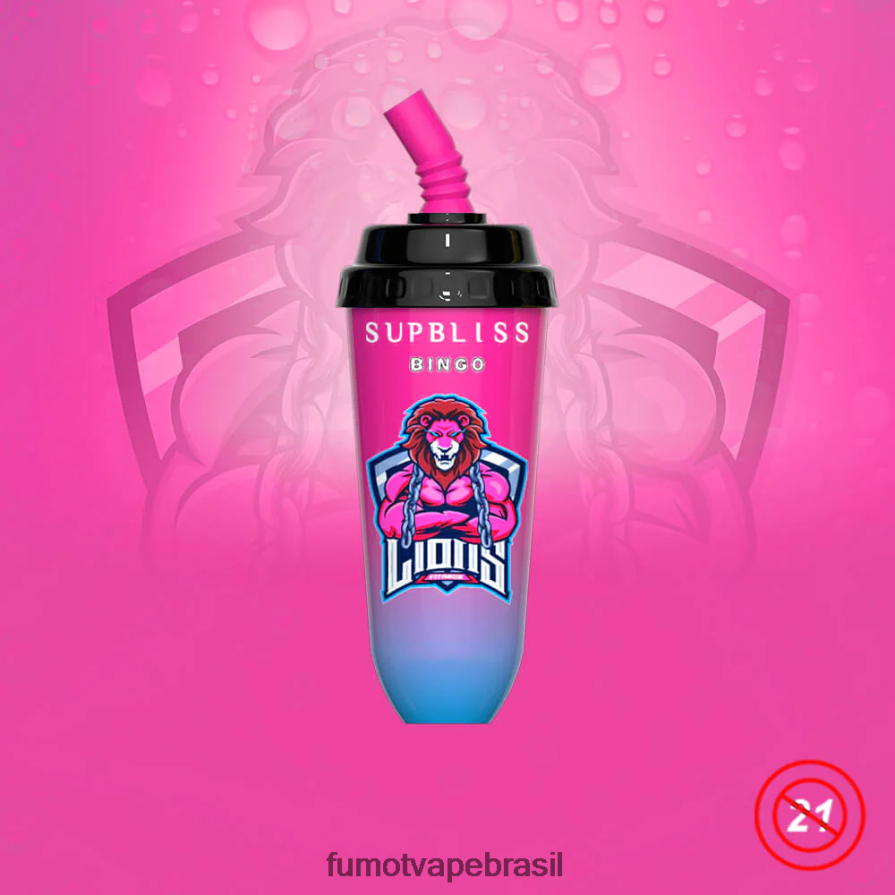 Fumot Vape | melancia R2X2R6412 Dispositivo vape pod descartável de 16ml 8000 (1 peça) Fumot Supbliss Bingo