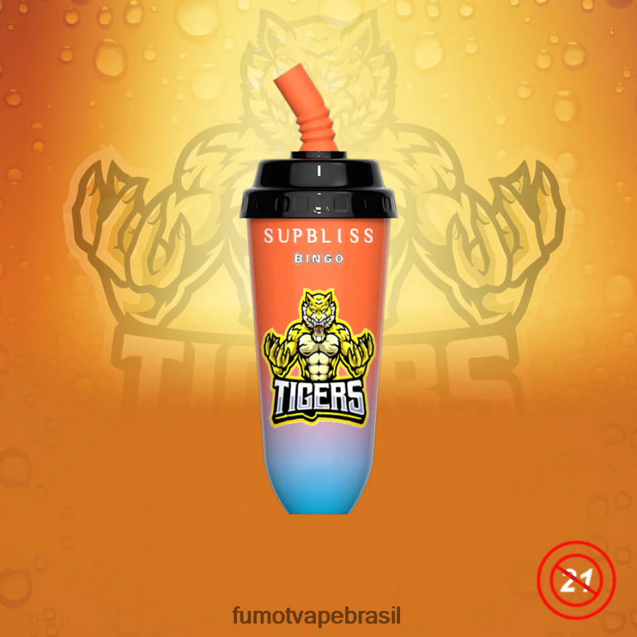Fumot Vape | melancia R2X2R6412 Dispositivo vape pod descartável de 16ml 8000 (1 peça) Fumot Supbliss Bingo