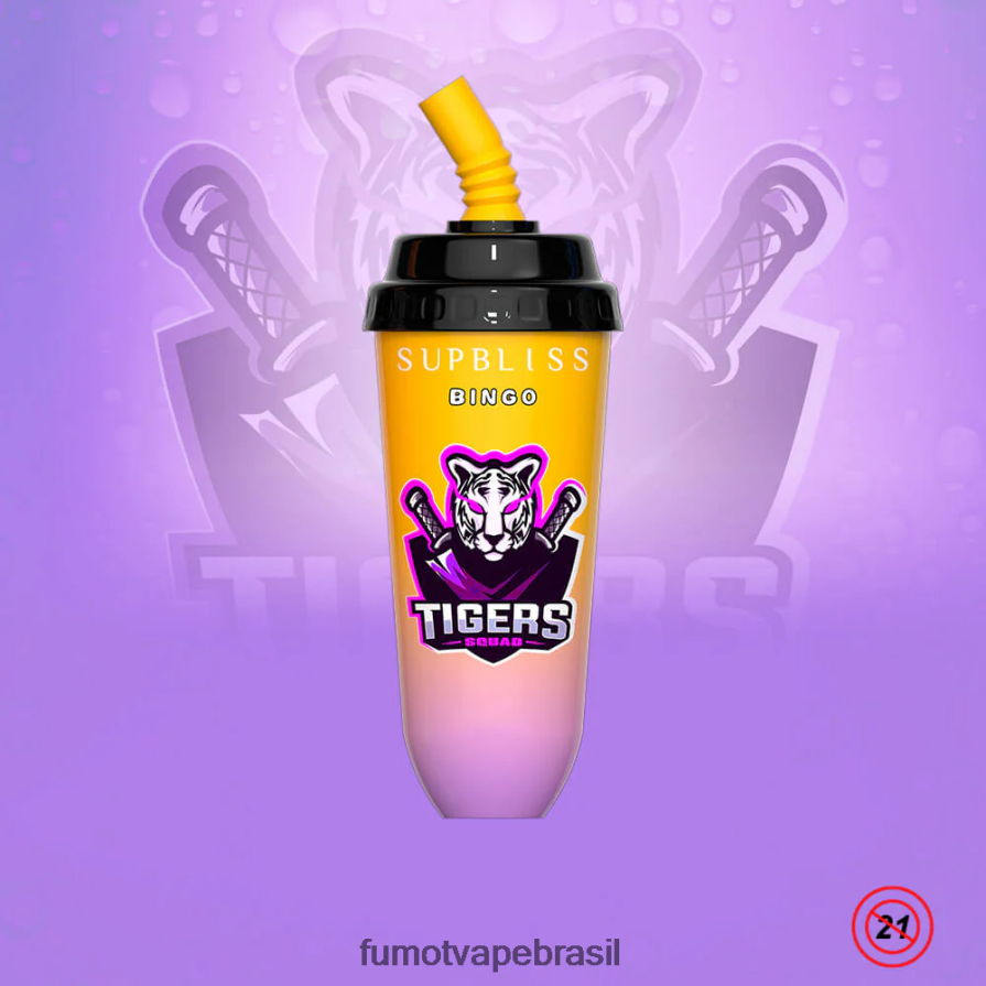 Fumot Vape | melancia R2X2R6412 Dispositivo vape pod descartável de 16ml 8000 (1 peça) Fumot Supbliss Bingo
