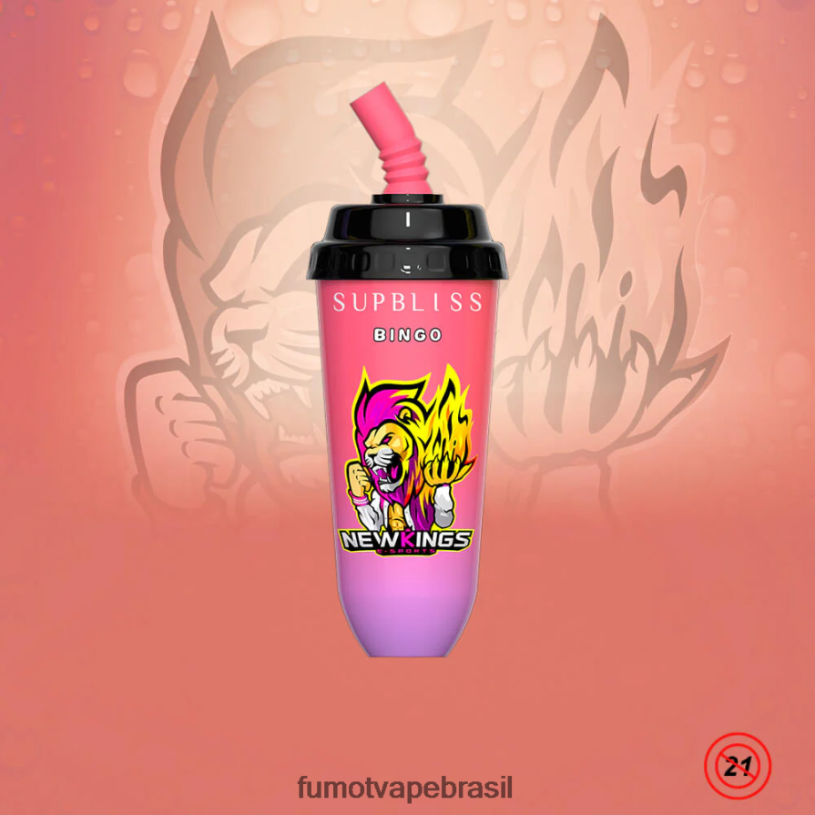 Fumot Vape | melancia R2X2R6412 Dispositivo vape pod descartável de 16ml 8000 (1 peça) Fumot Supbliss Bingo