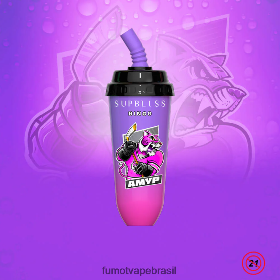 Fumot Vape | melancia R2X2R6412 Dispositivo vape pod descartável de 16ml 8000 (1 peça) Fumot Supbliss Bingo