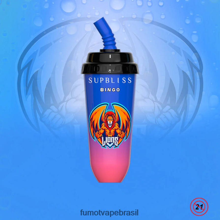 Fumot Vape | melancia R2X2R6412 Dispositivo vape pod descartável de 16ml 8000 (1 peça) Fumot Supbliss Bingo