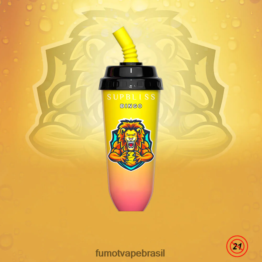 Fumot Vape | melancia R2X2R6412 Dispositivo vape pod descartável de 16ml 8000 (1 peça) Fumot Supbliss Bingo