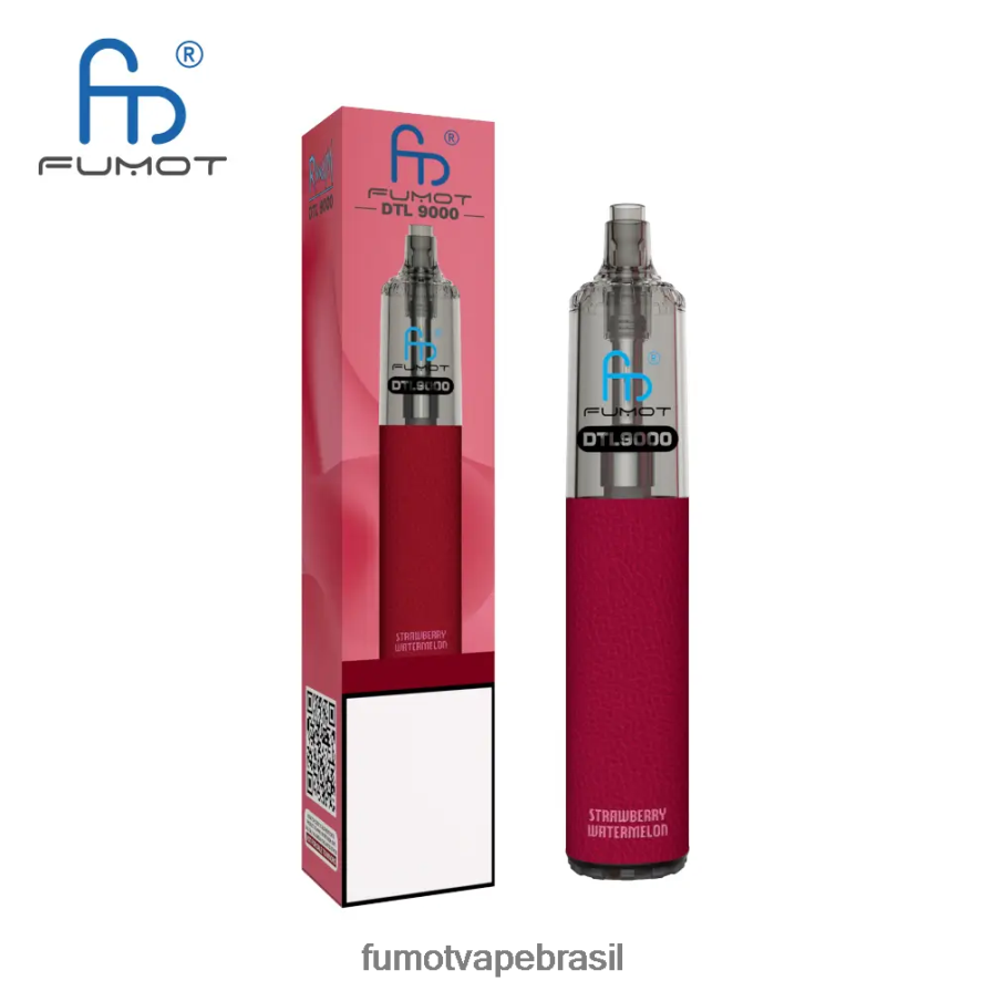 Fumot Vape Review | doce feliz de melancia R2X2R6374 caneta vape descartável 9000- 18ml (1 peça) Fumot DTL