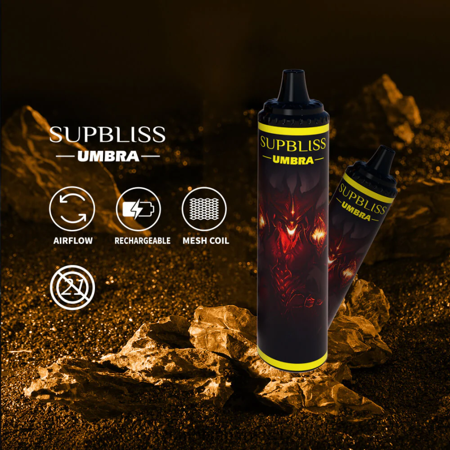 Fumot Store | menta refrescante R2X2R6476 Caneta vape descartável 10000 (1 peça) - 20ml Fumot Supbliss Umbra
