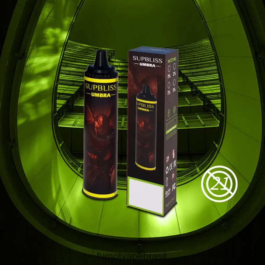 Fumot Store | menta refrescante R2X2R6476 Caneta vape descartável 10000 (1 peça) - 20ml Fumot Supbliss Umbra