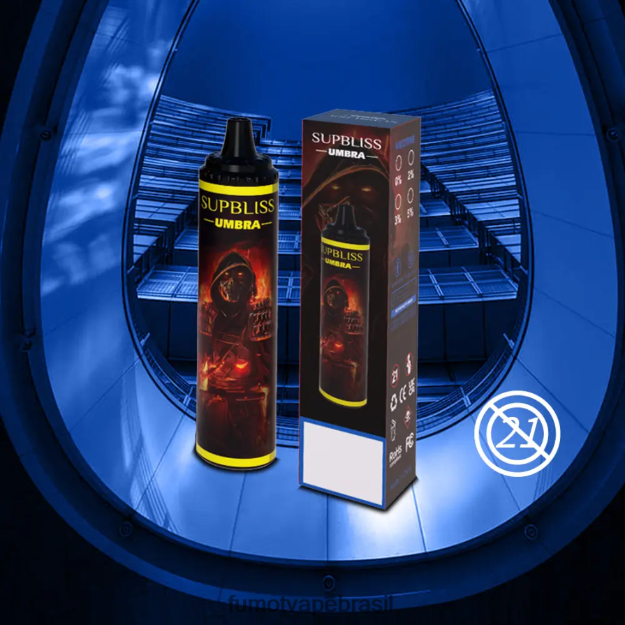 Fumot Store | menta refrescante R2X2R6476 Caneta vape descartável 10000 (1 peça) - 20ml Fumot Supbliss Umbra