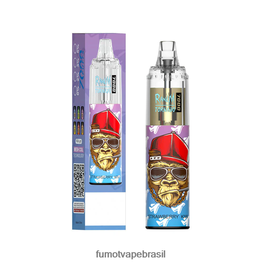 Fumot Disposable Vape | rosquinha de morango R2X2R6100 Caneta vape descartável 14ml (1 peça) 7000 Fumot Tornado
