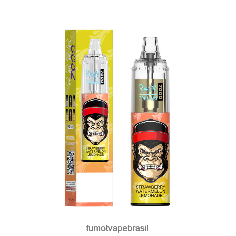 Fumot Disposable Vape | rosquinha de morango R2X2R6100 Caneta vape descartável 14ml (1 peça) 7000 Fumot Tornado