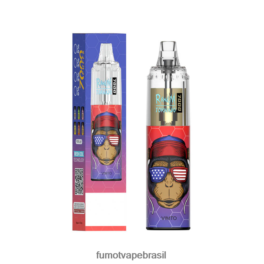 Fumot Disposable Vape | rosquinha de morango R2X2R6100 Caneta vape descartável 14ml (1 peça) 7000 Fumot Tornado