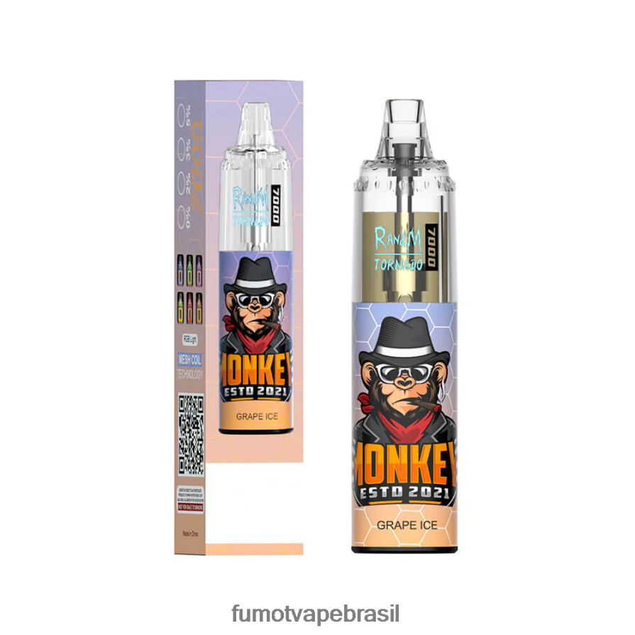 Fumot Disposable Vape | rosquinha de morango R2X2R6100 Caneta vape descartável 14ml (1 peça) 7000 Fumot Tornado