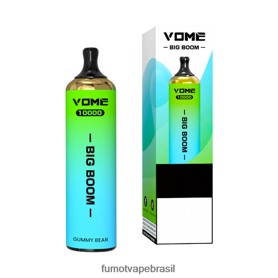Fumot Vape Flavors | gelo exuberante R2X2R6449 caneta vape descartável 10000 - 20ml (1 peça) Fumot Vome Big Boom