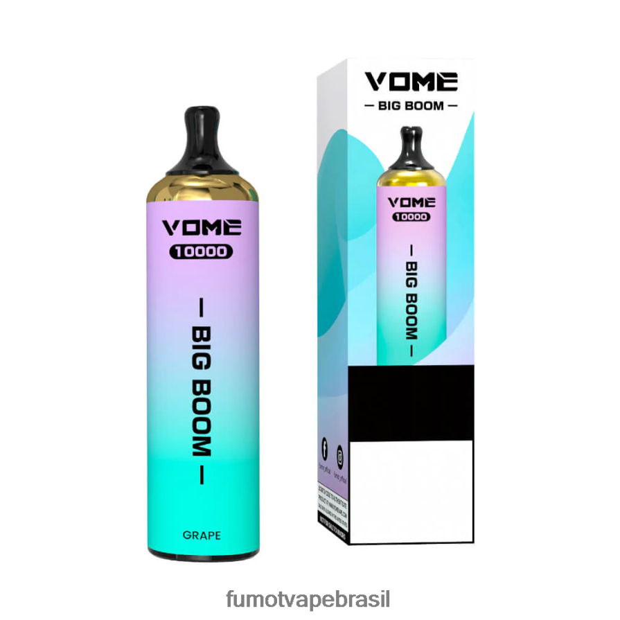 Fumot Vape Flavors | gelo exuberante R2X2R6449 caneta vape descartável 10000 - 20ml (1 peça) Fumot Vome Big Boom