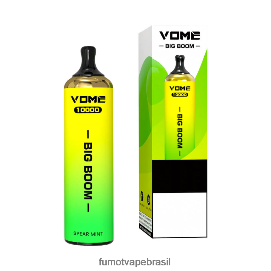 Fumot Vape Flavors | gelo exuberante R2X2R6449 caneta vape descartável 10000 - 20ml (1 peça) Fumot Vome Big Boom